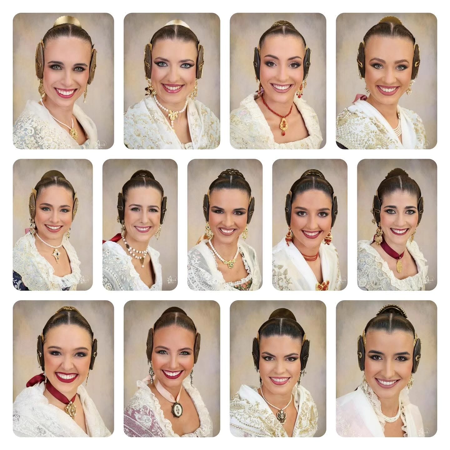 Las 13 candidatas a Fallera Mayor de Valencia 2026