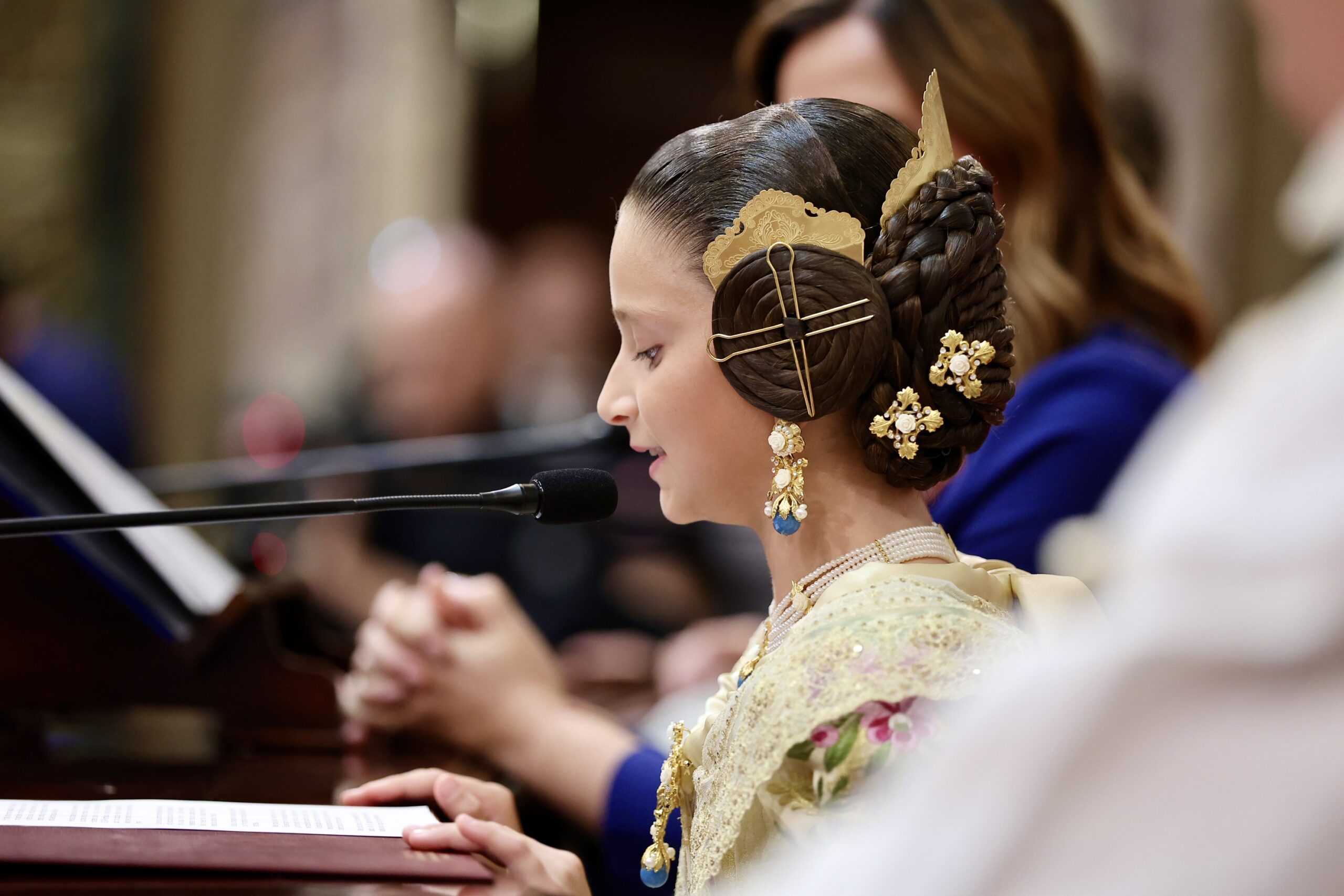 Palabras de Marta Mercader,
  Fallera Mayor Infantil de Valencia 2026